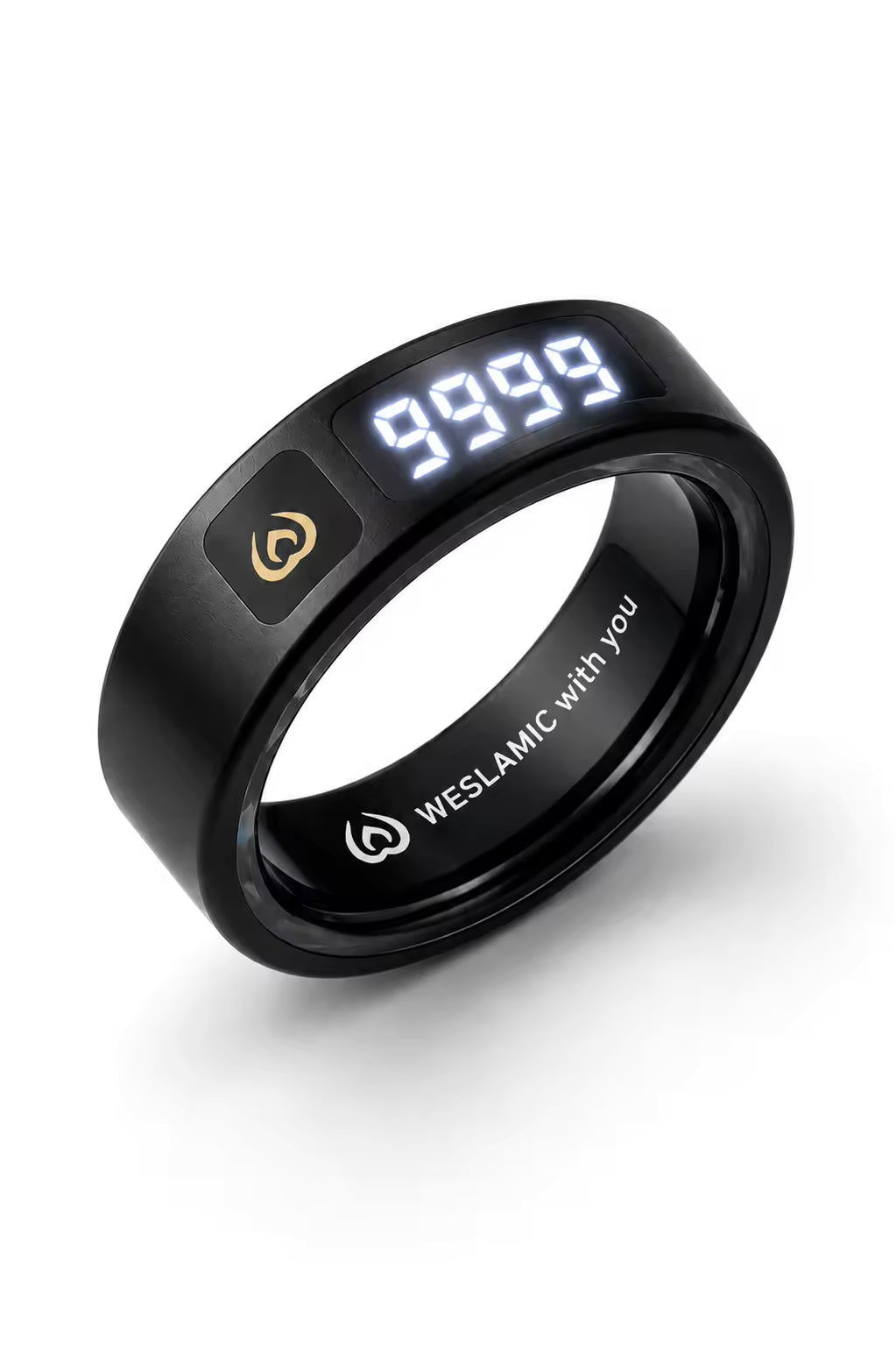Anillo Zikr WESLAMIC conectado por Bluetooth a la app