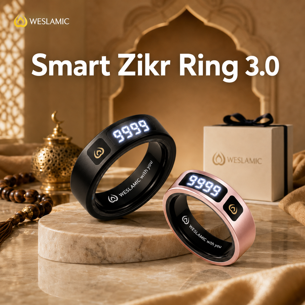 Anillo Zikr WESLAMIC regalo espiritual