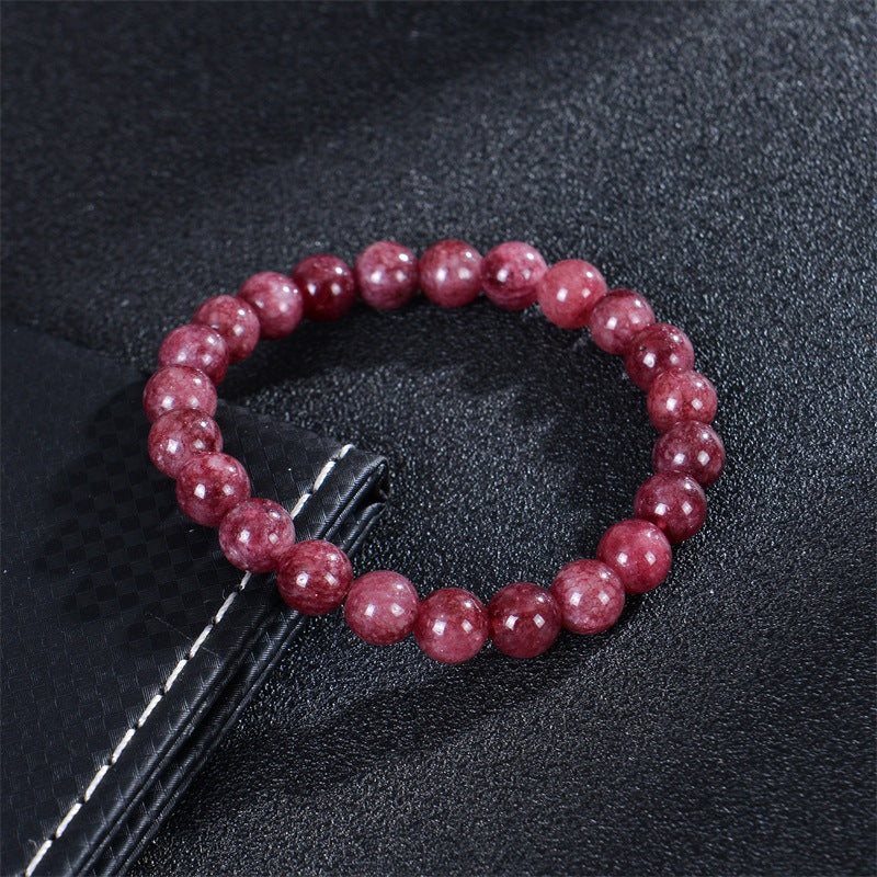 Pulsera de Piedras Naturales Hecha a Mano | Ágata Cristal Amatista