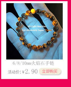 SHINE/TK Cross-border Best Selling 8mm Apatite Sun Stone Beaded Bracelet Handmade Agate Crystal Original Stone Bracelet
