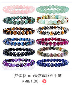 Pulsera de Piedras Naturales Hecha a Mano | Ágata Cristal Amatista