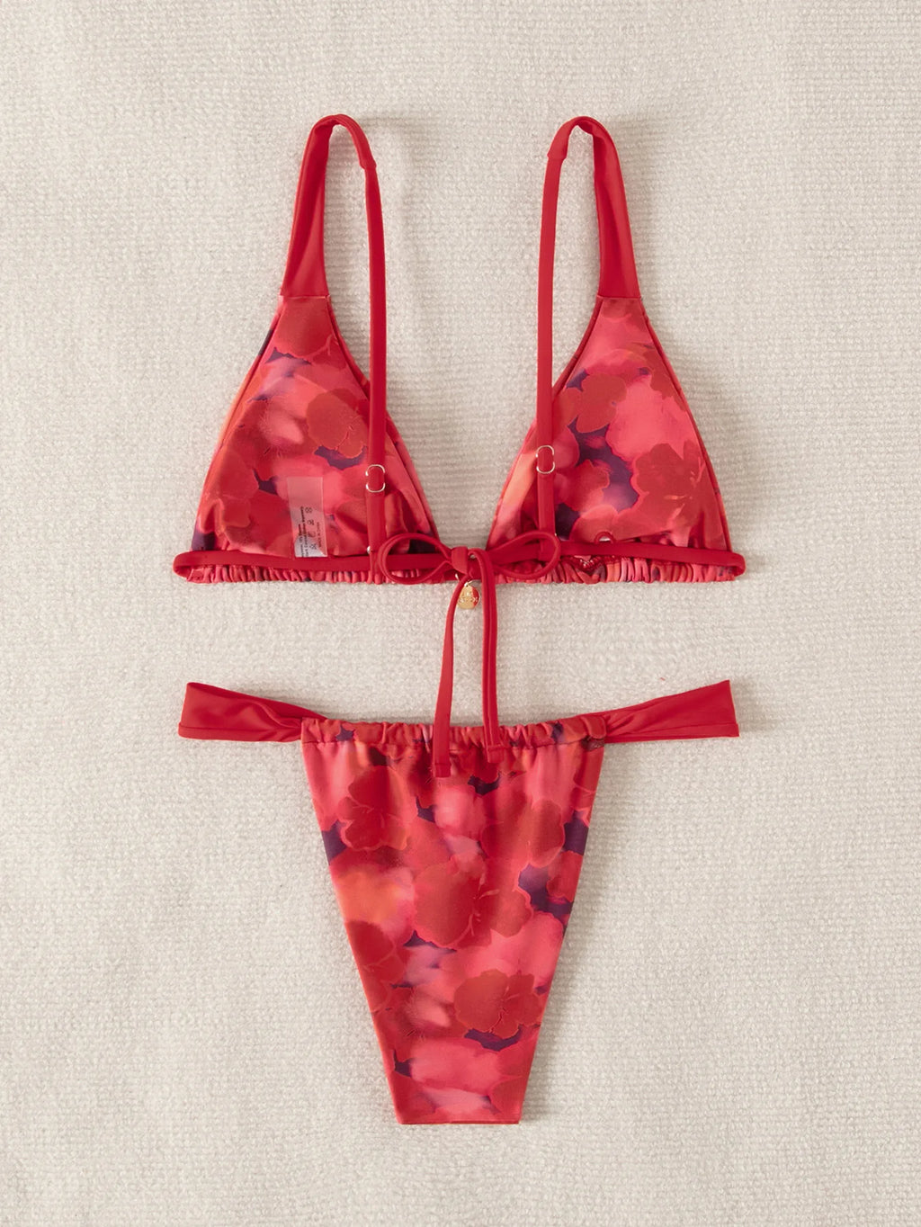 Bikini Floral Triángulo Push-Up