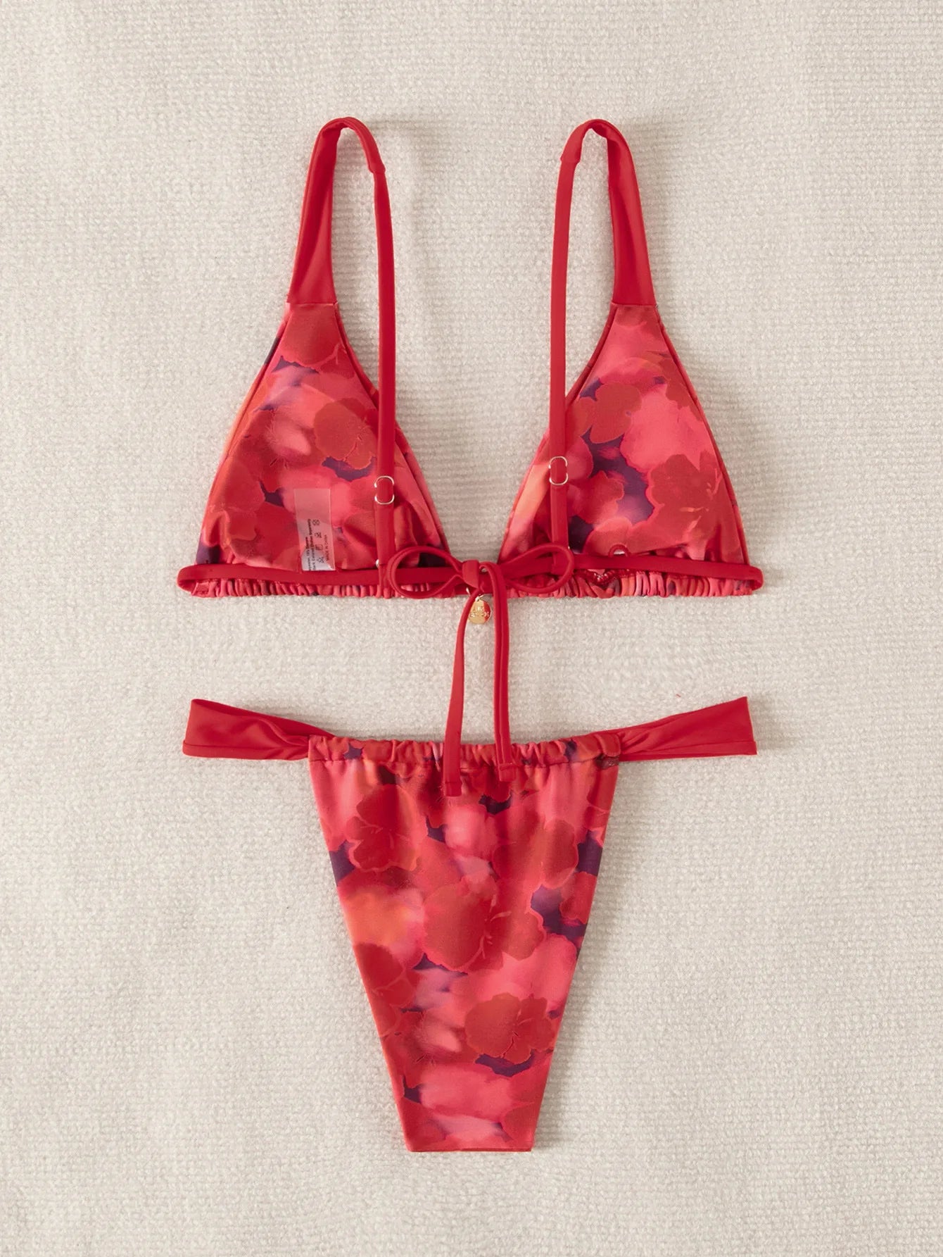 Bikini Floral Triángulo Push-Up