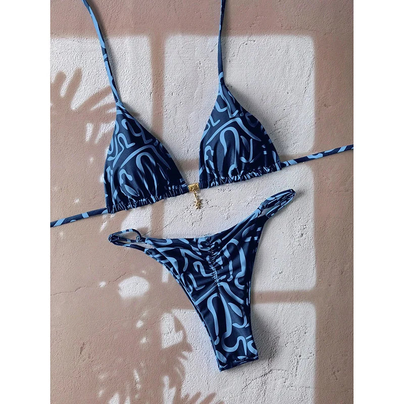 Bikini Leopardo Micro Tanga