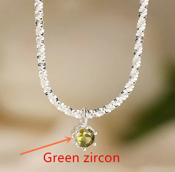 Collar Colgante Circonita Plata 925 | Andara