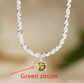 Collar Colgante Circonita Plata 925 | Andara