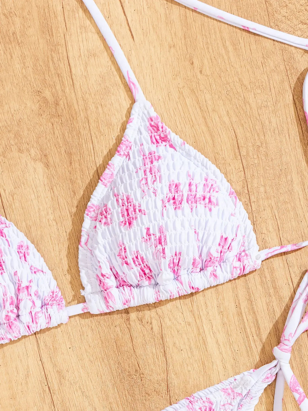 Bikini Floral Triángulo Push-Up