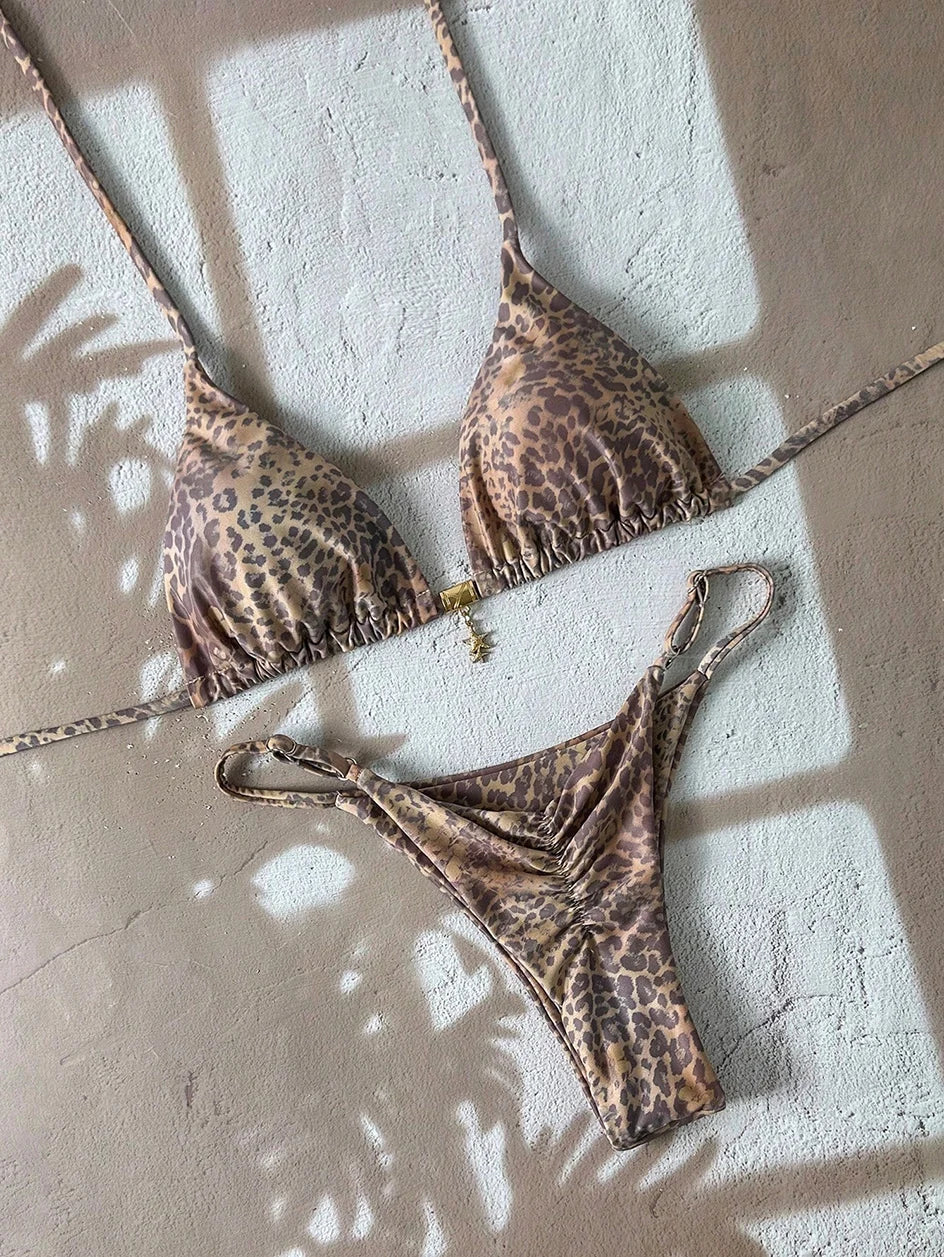 Bikini Leopardo Micro Tanga