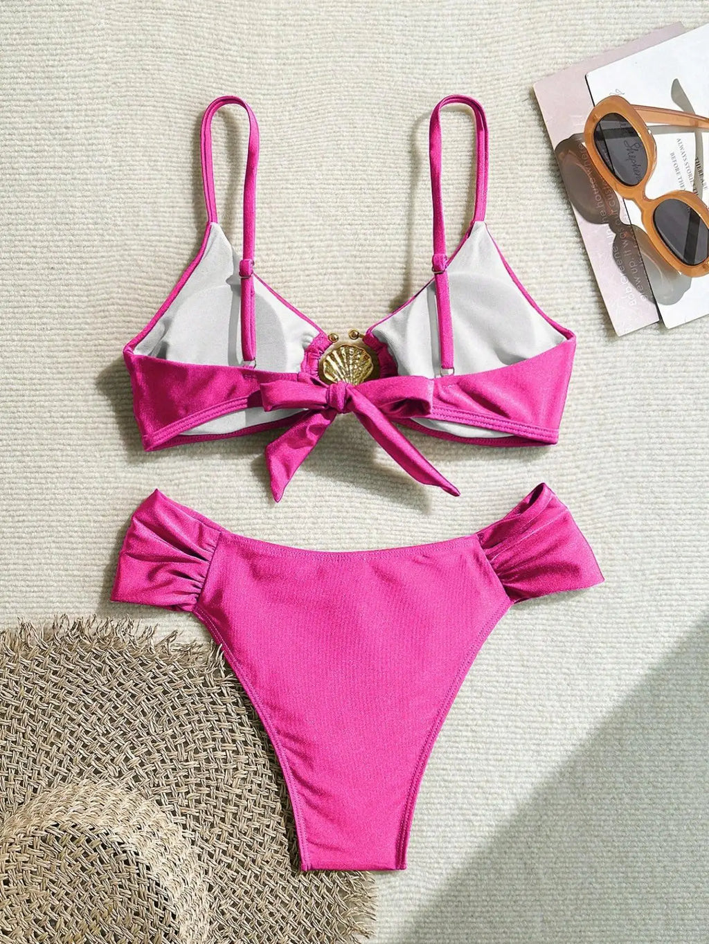 Bikini Botones Concha Halter