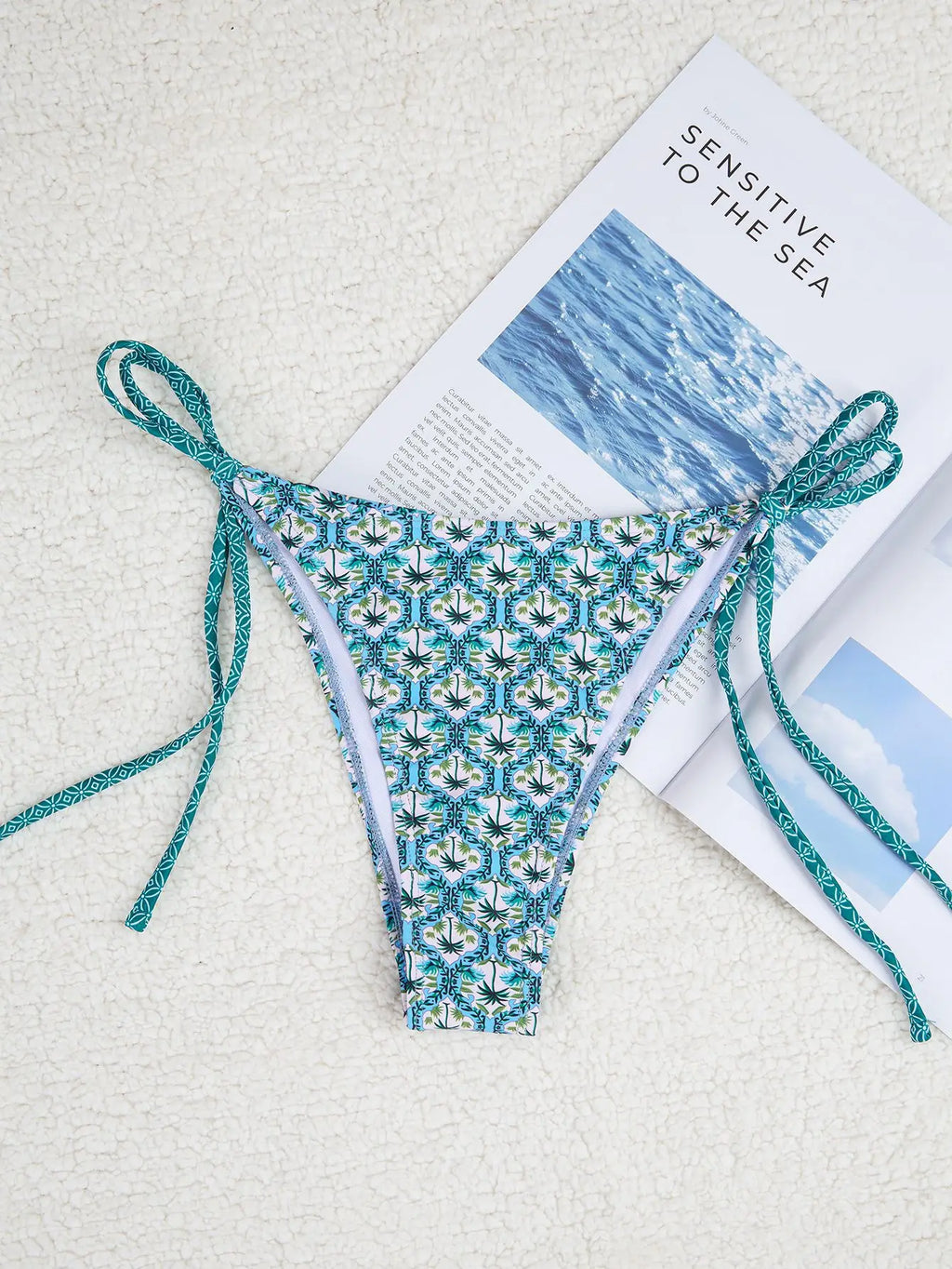 Bikini Floral Triángulo Push-Up