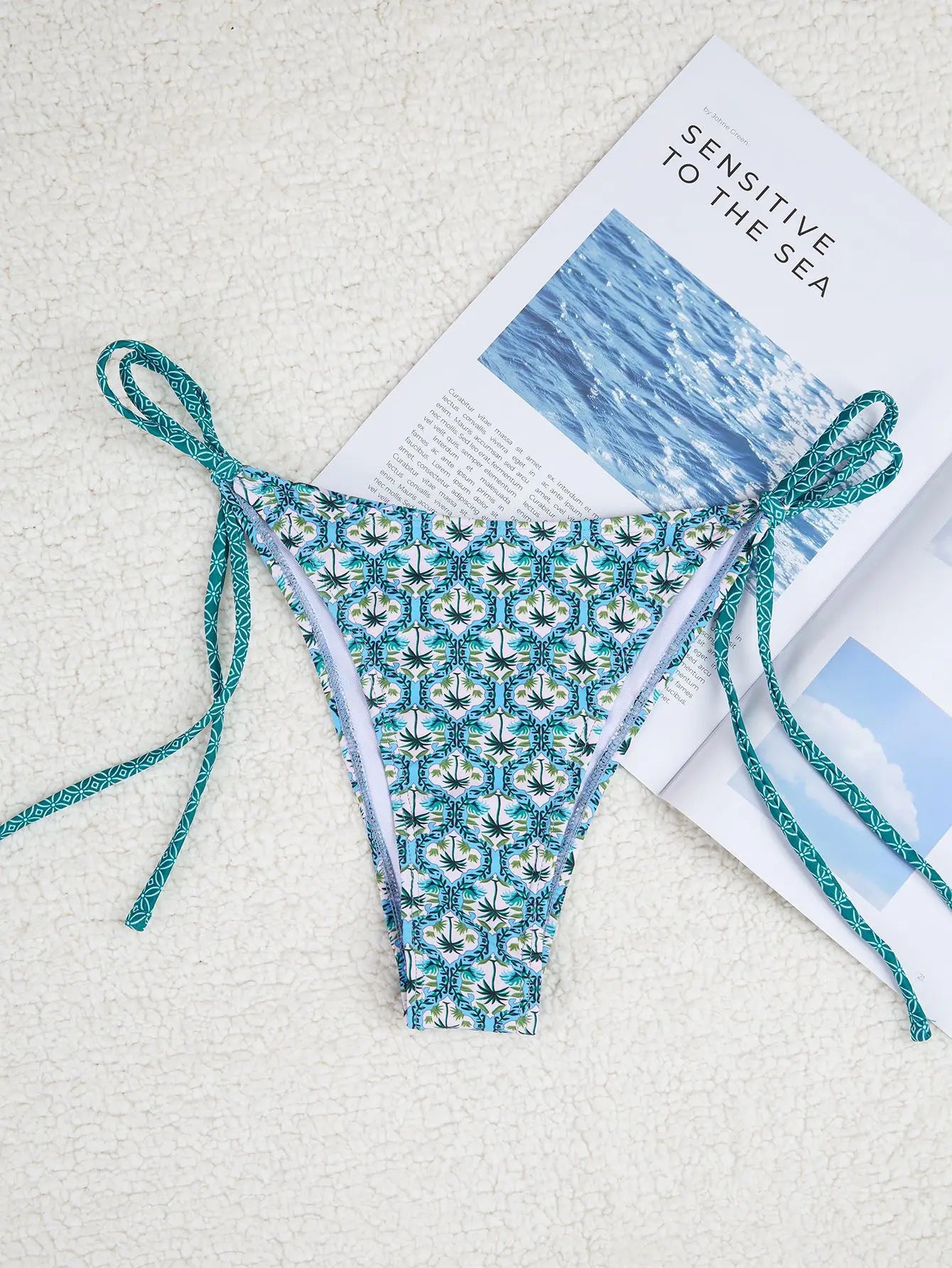Bikini Floral Triángulo Push-Up
