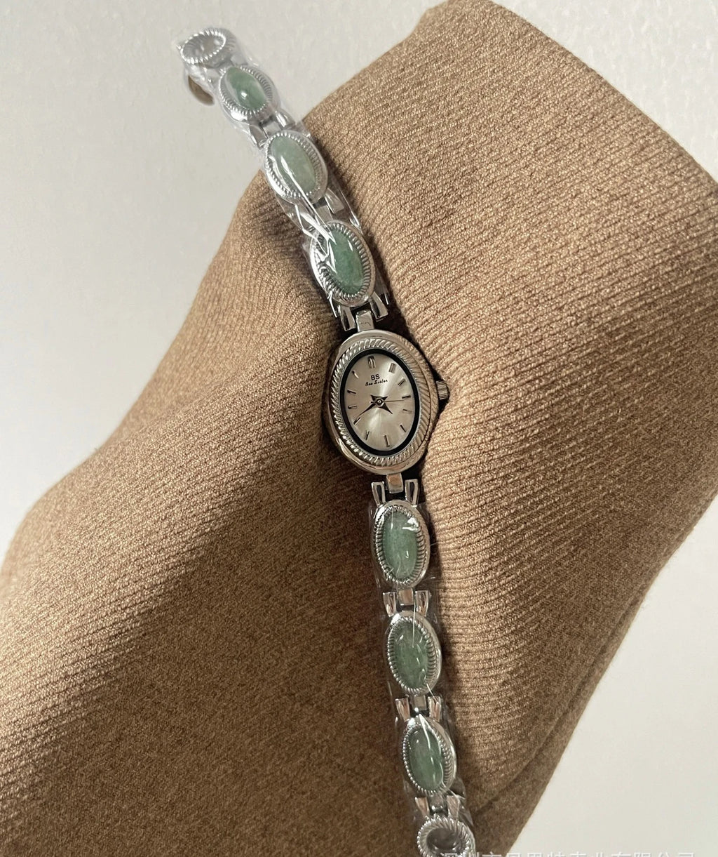 Reloj Pulsera Cuarzo Jade Mujer