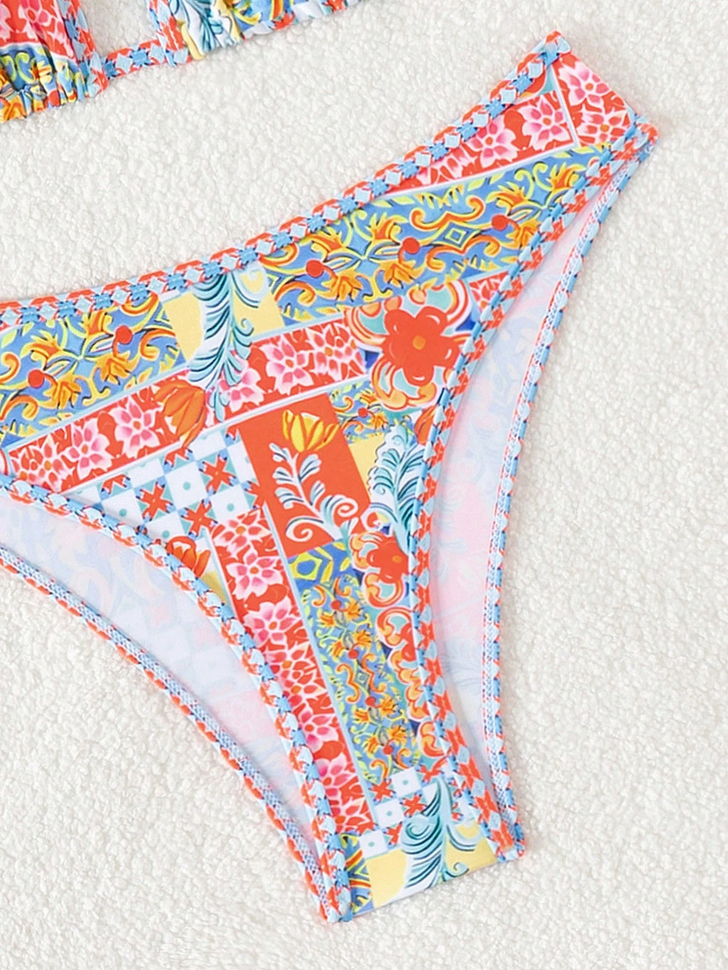 Bikini Floral Triángulo Ajustable