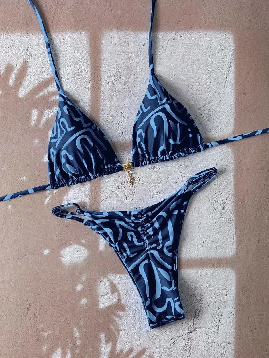 Bikini Leopardo Micro Tanga