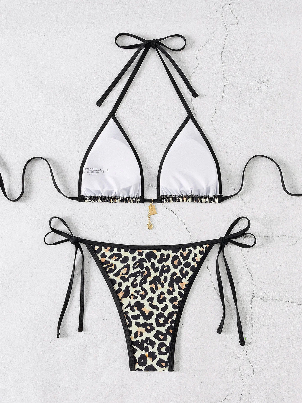 Bikini Floral Triángulo Push-Up