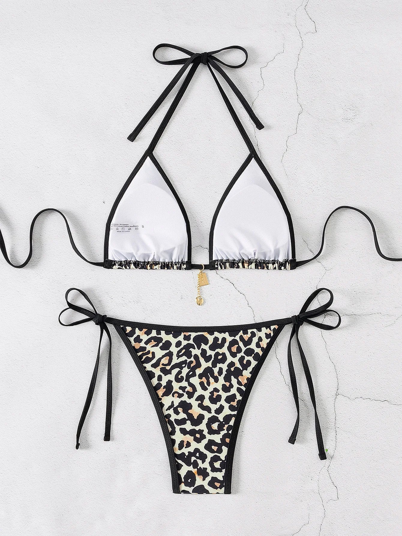 Bikini Floral Triángulo Push-Up