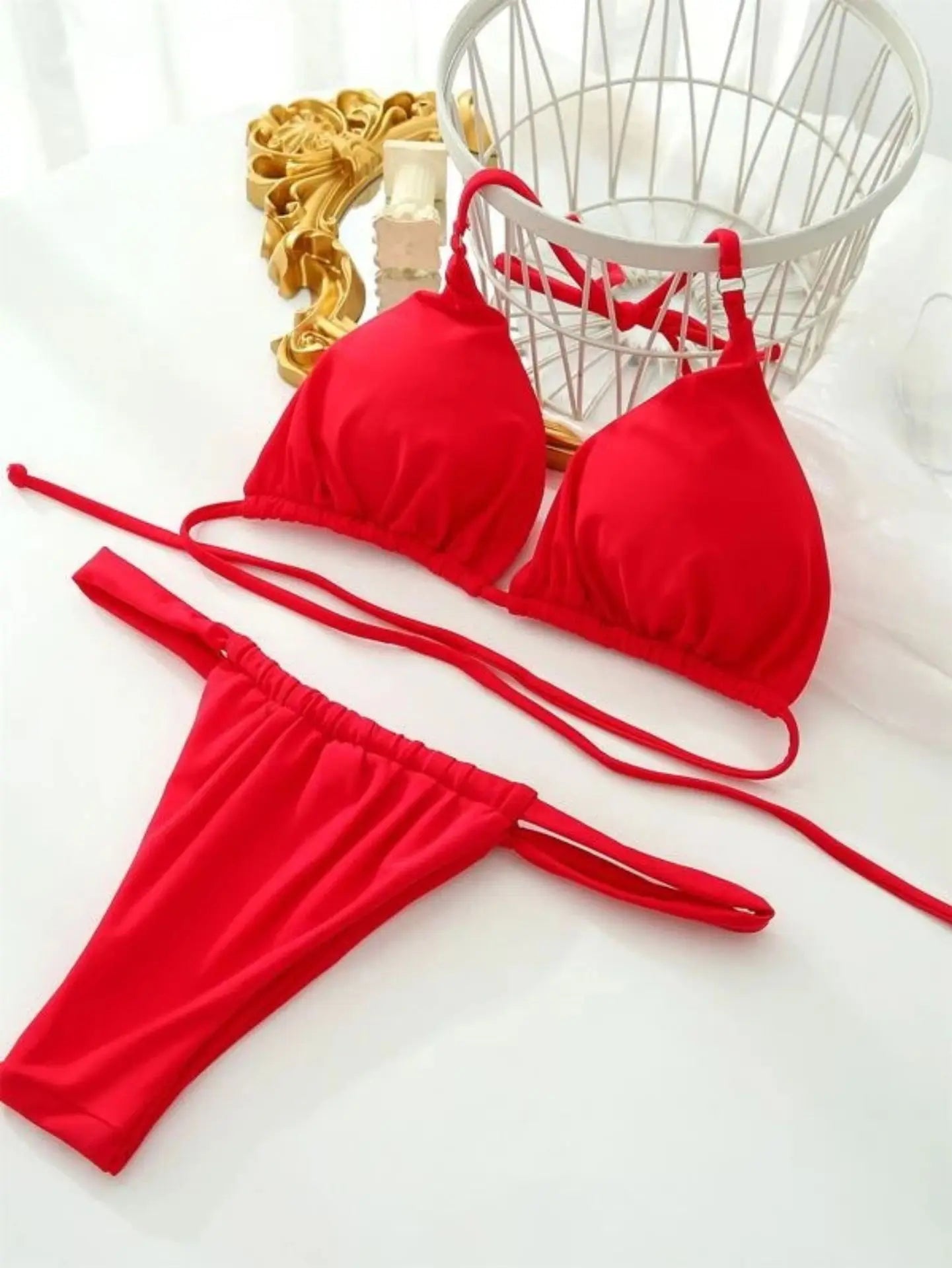 Bikini Liso con Tirantes