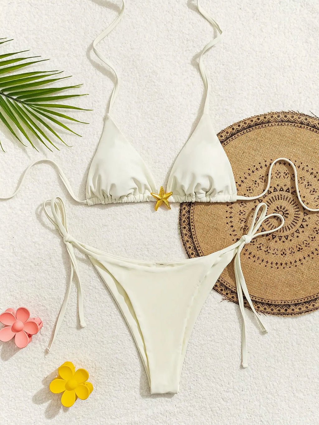 Bikini Floral Triángulo Push-Up