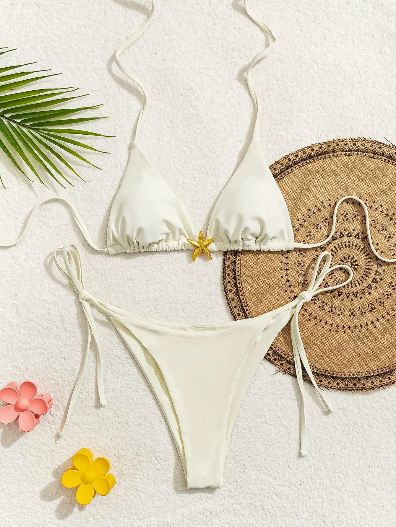 Bikini Floral Triángulo Push-Up