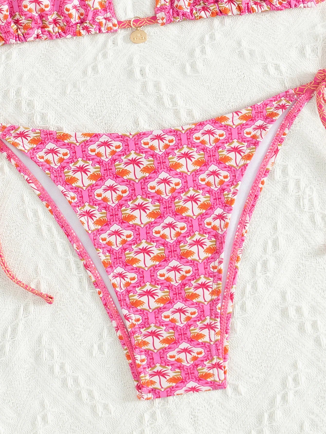 Bikini Floral Triángulo Push-Up