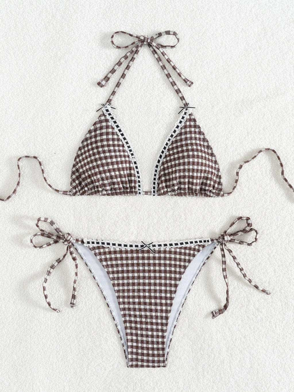 Bikini Floral Triángulo Push-Up