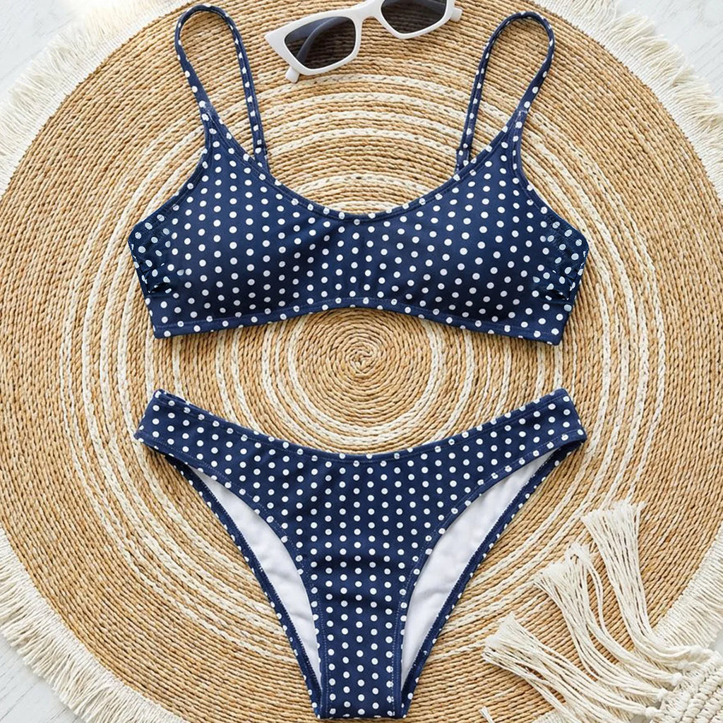 Bikini Lunares Tiro Bajo Push-Up