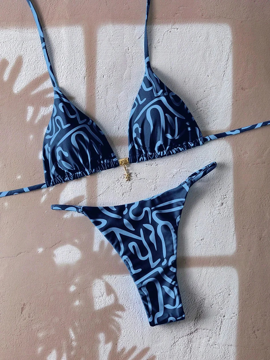 Bikini Leopardo Micro Tanga