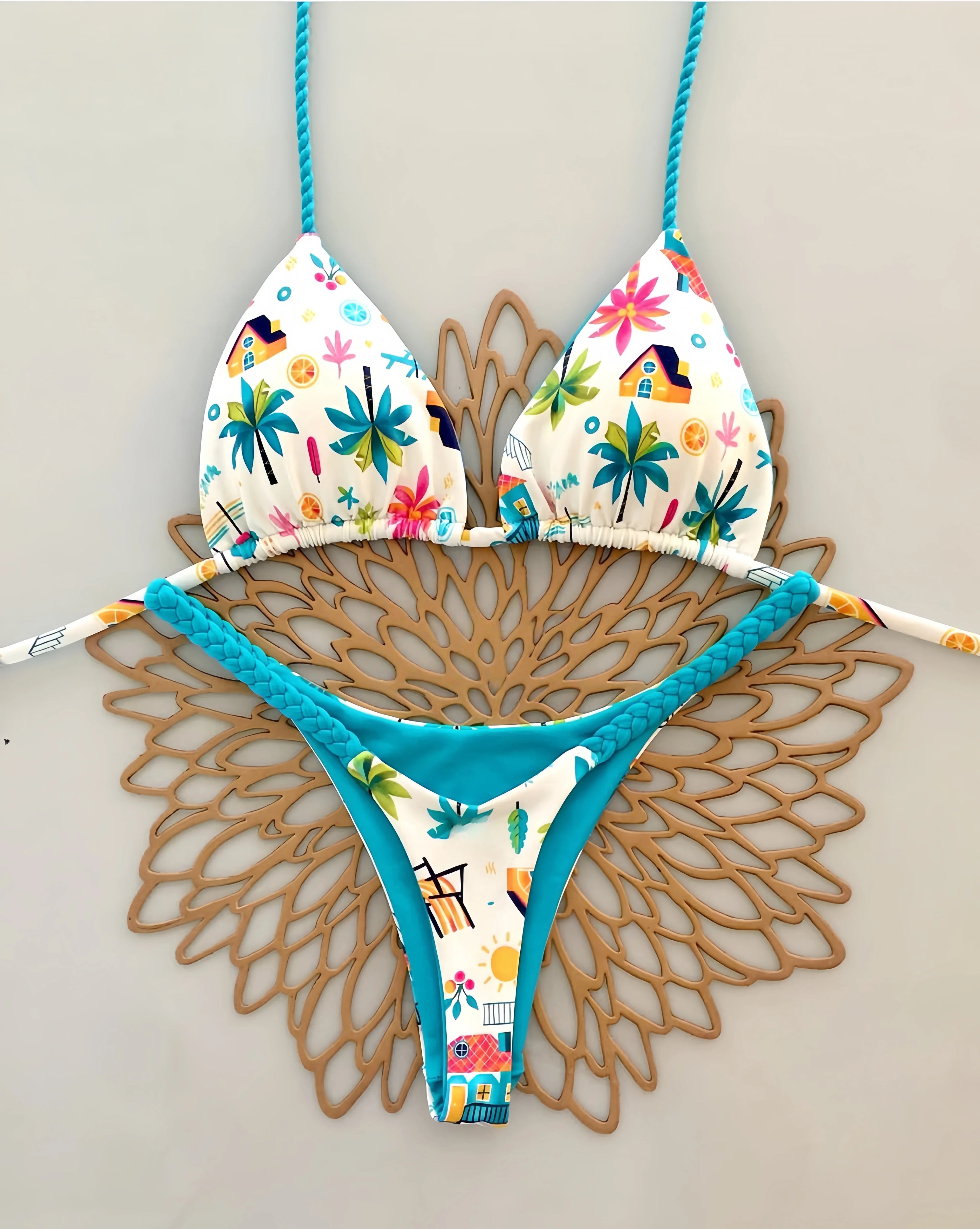 Traje de Baño 2026 para Mujer, Bikini Sexy, Nuevo Conjunto de Bikini Push-Up, Traje de Baño Brasileño, Ropa de Playa, Biquini de 2 Piezas