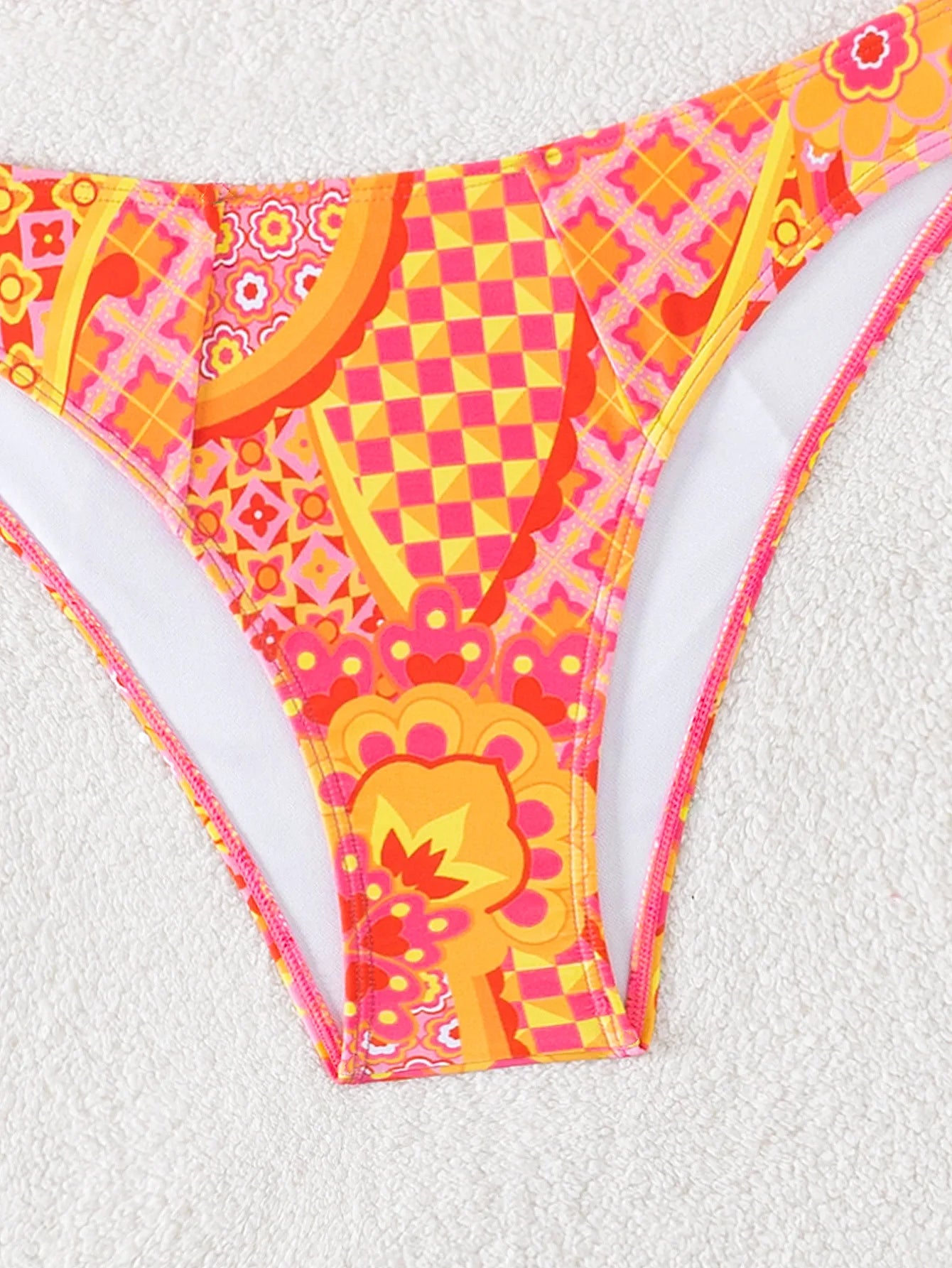 Bikini Floral Triángulo Push-Up