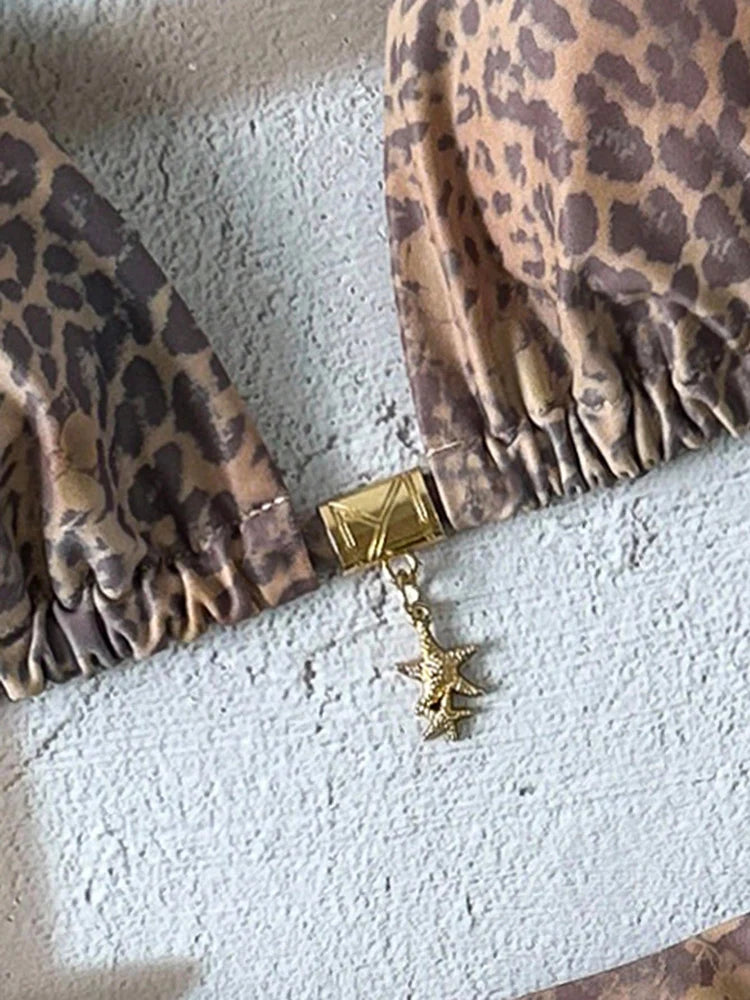 Bikini Leopardo Micro Tanga