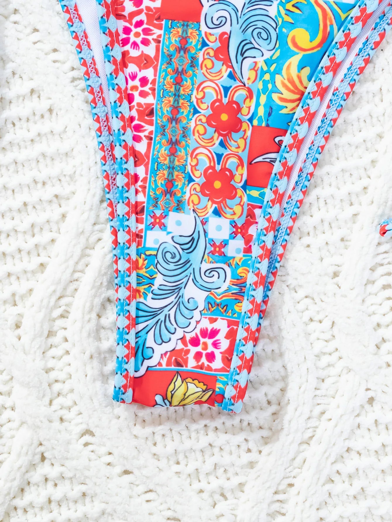 Bikini Floral Triángulo Push-Up