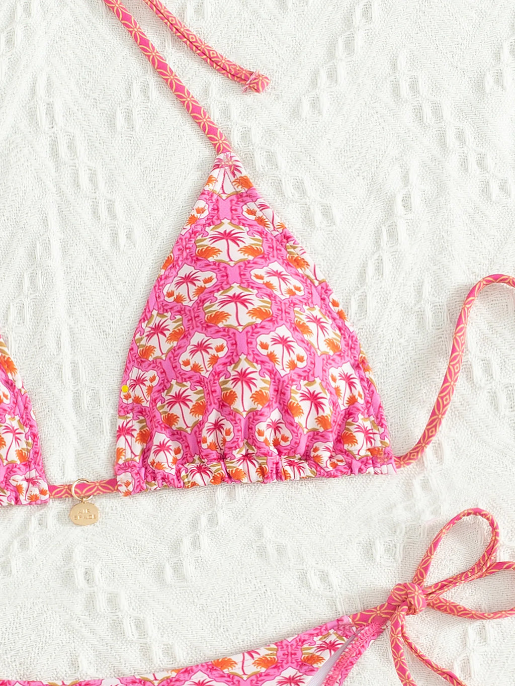 Bikini Floral Triángulo Push-Up