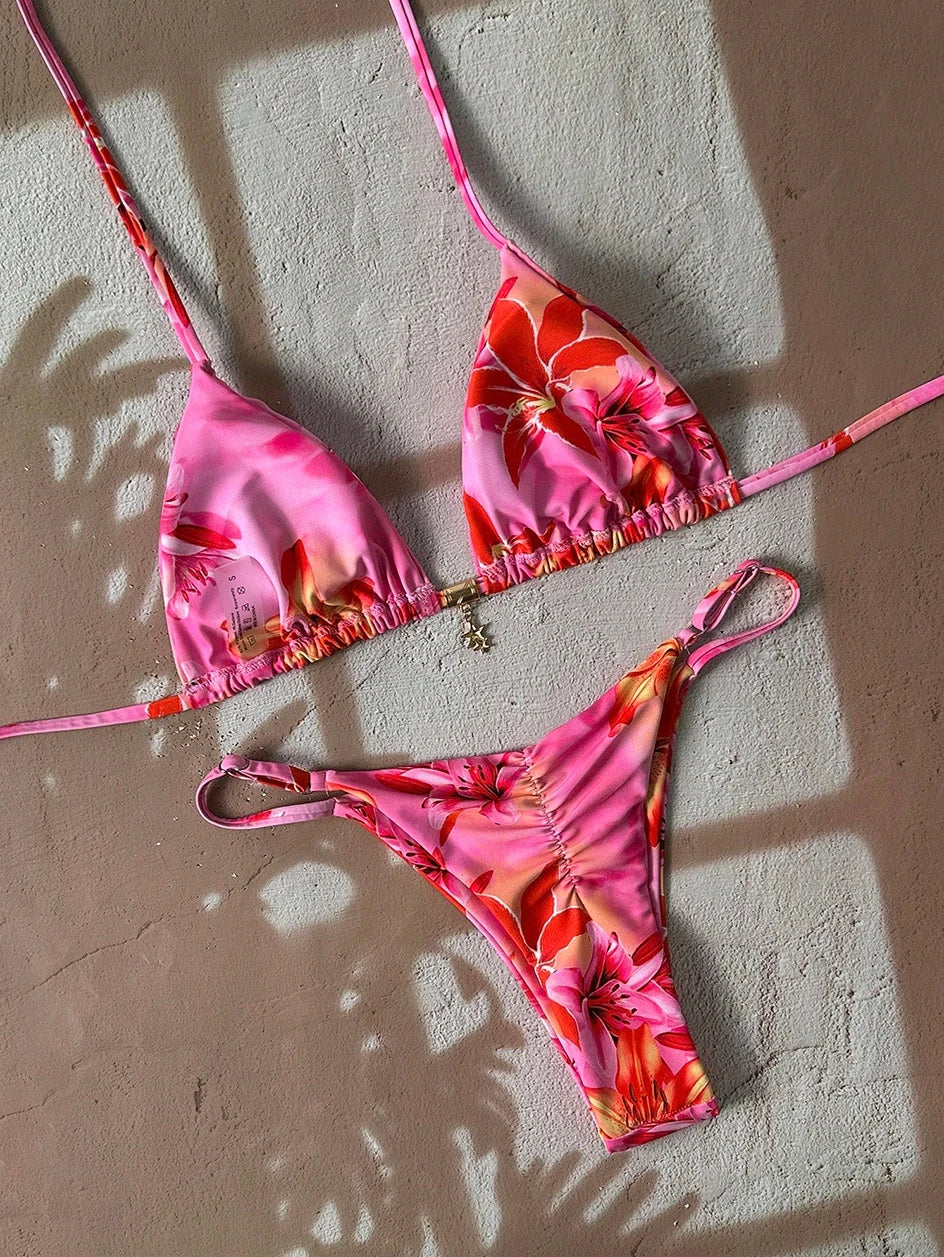Bikini Leopardo Micro Tanga