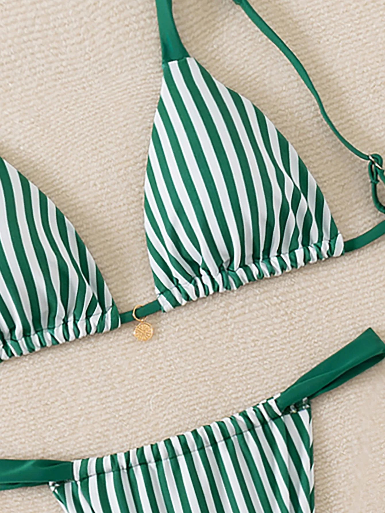 Bikini Floral Triángulo Push-Up