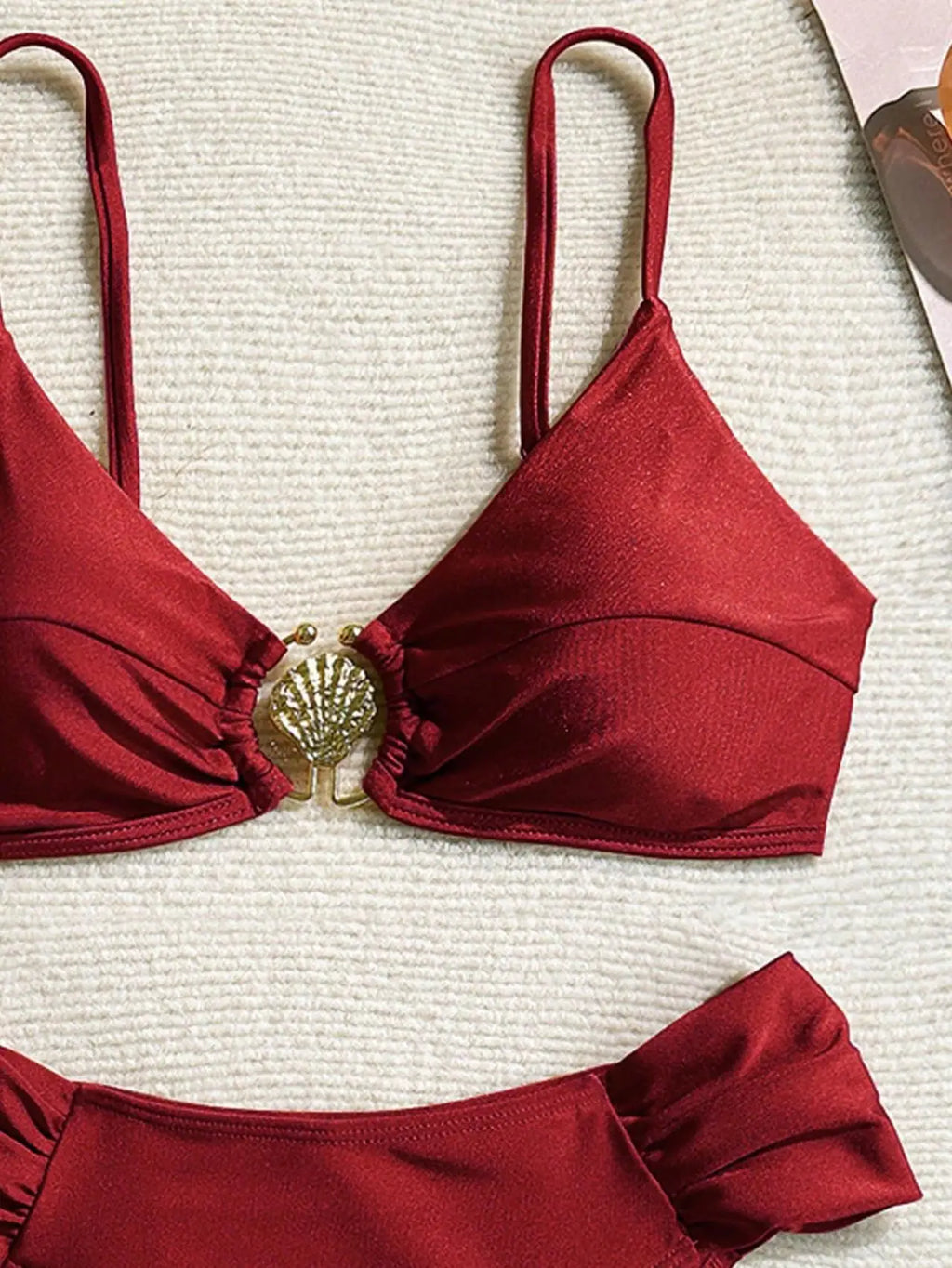 Bikini Botones Concha Halter