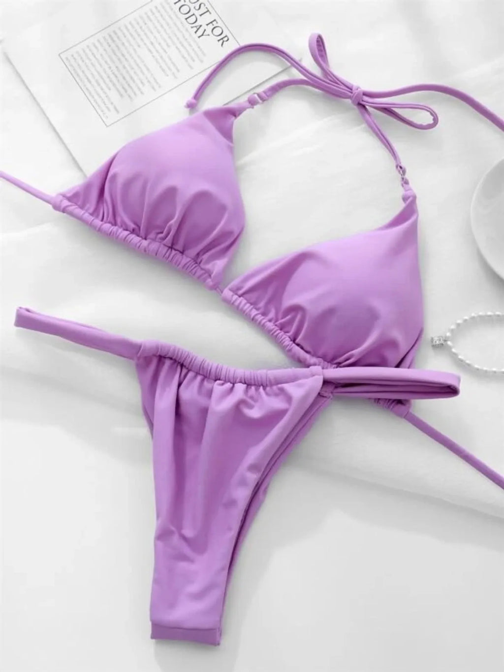 Bikini Liso con Tirantes