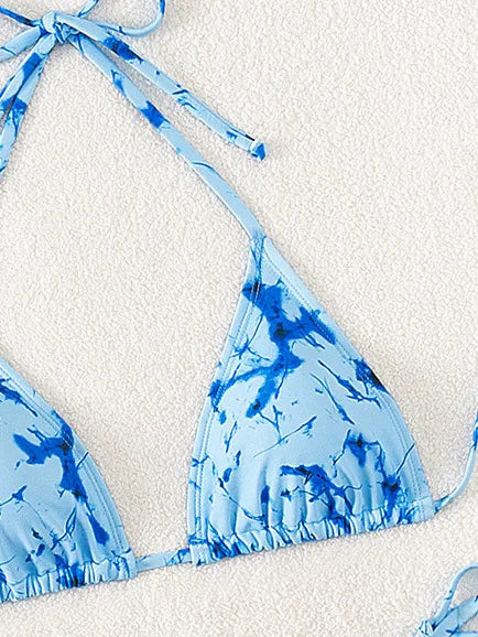 Bikini Floral Triángulo Push-Up