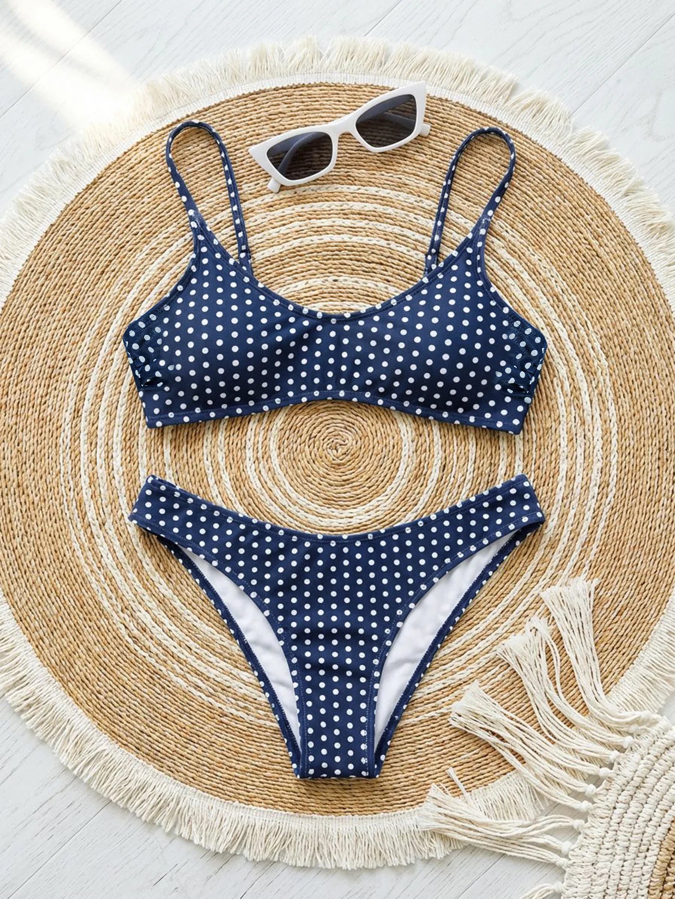 Bikini Lunares Tiro Bajo Push-Up