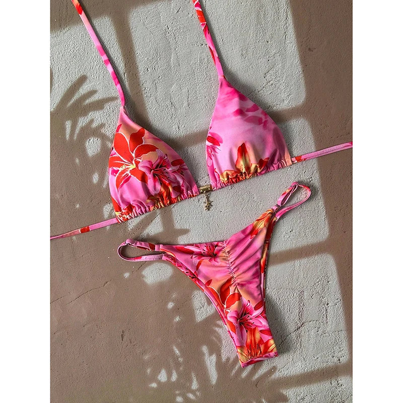 Bikini Leopardo Micro Tanga