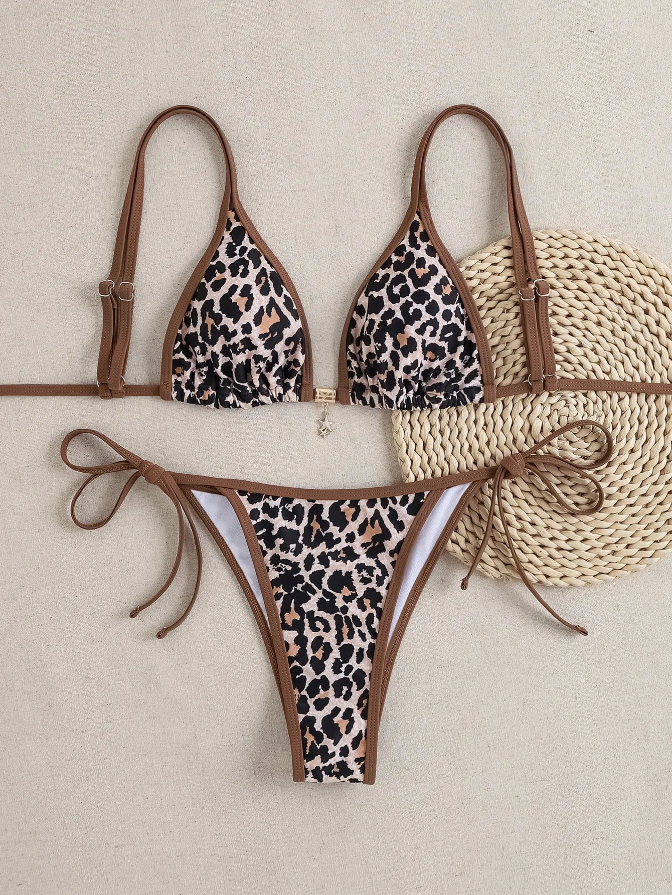 Bikini Floral Triángulo Push-Up