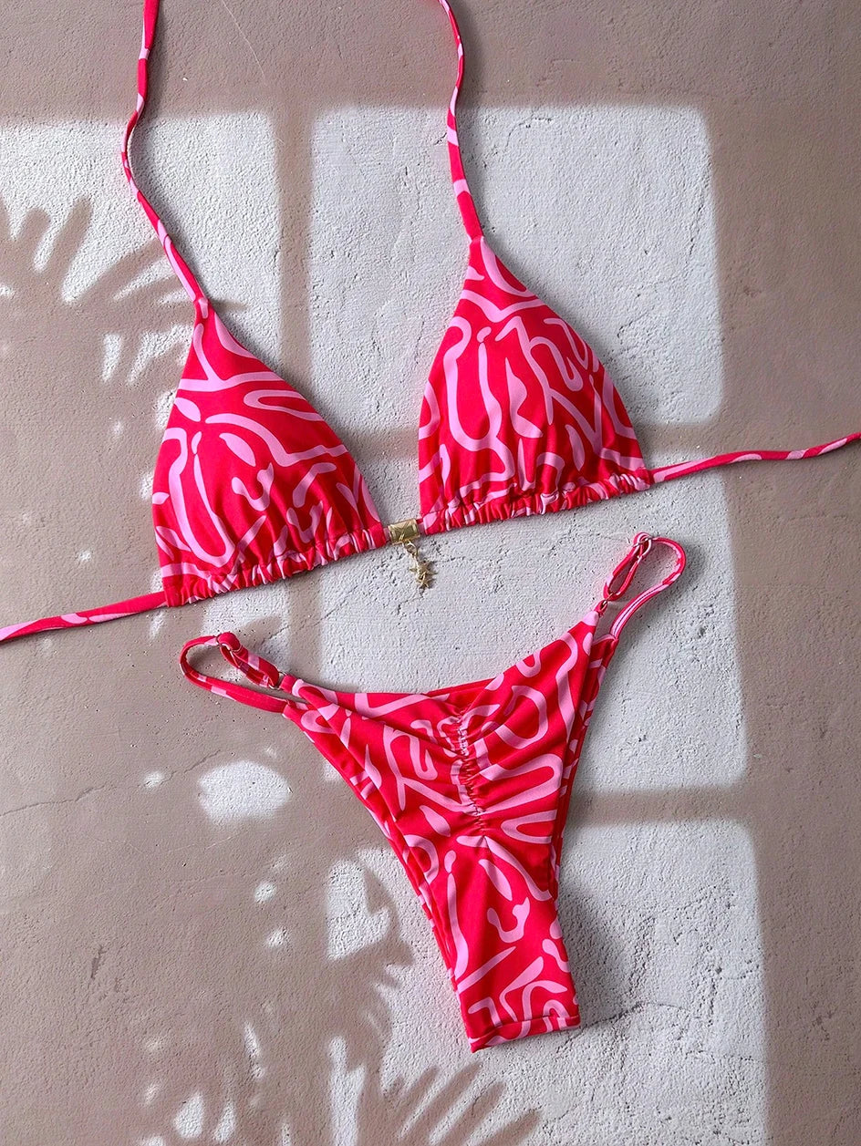 Bikini Leopardo Micro Tanga