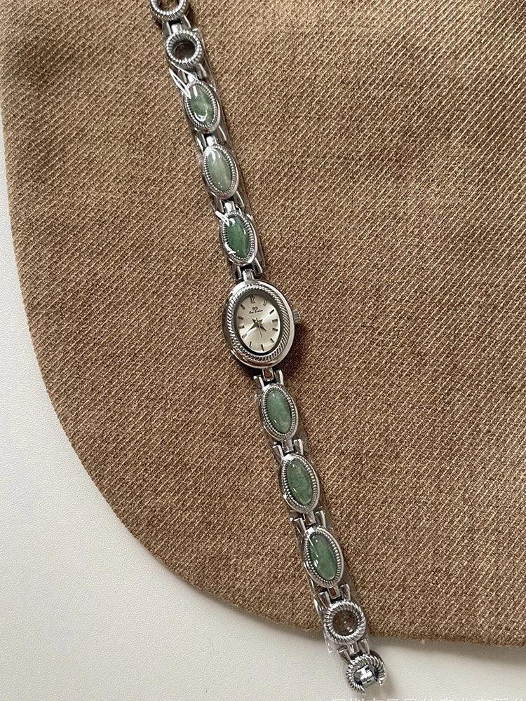 Reloj Pulsera Cuarzo Jade Mujer