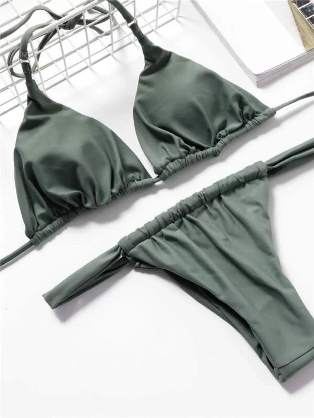 Bikini Liso con Tirantes