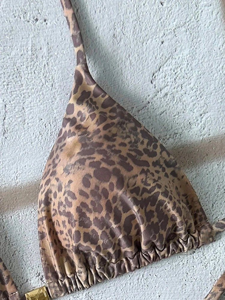 Bikini Leopardo Micro Tanga