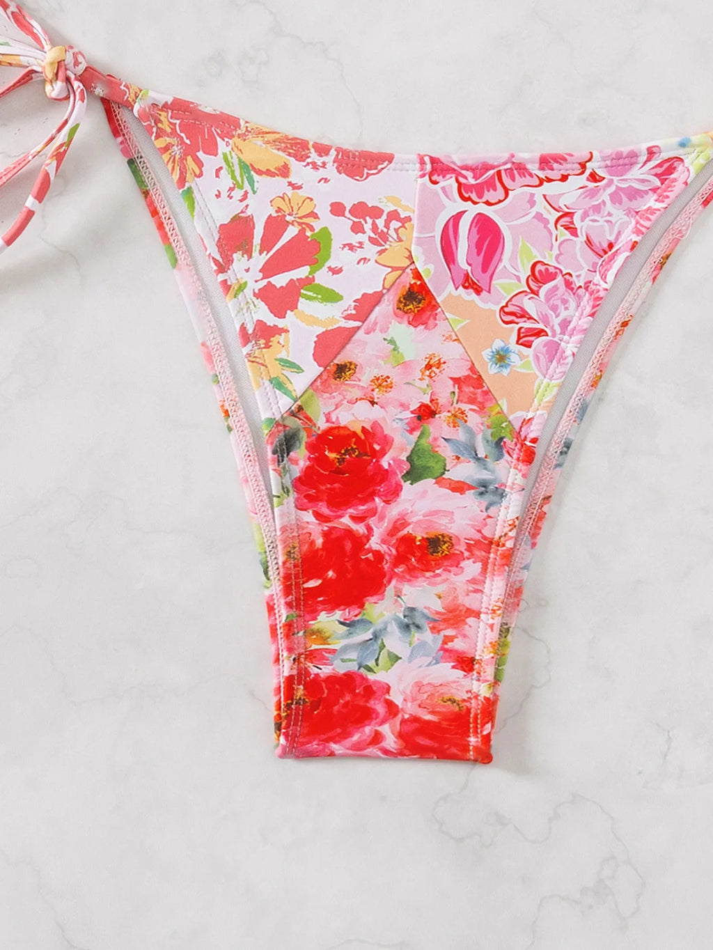 Bikini Floral Triángulo Push-Up