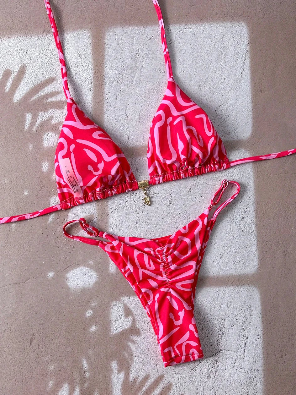Bikini Leopardo Micro Tanga