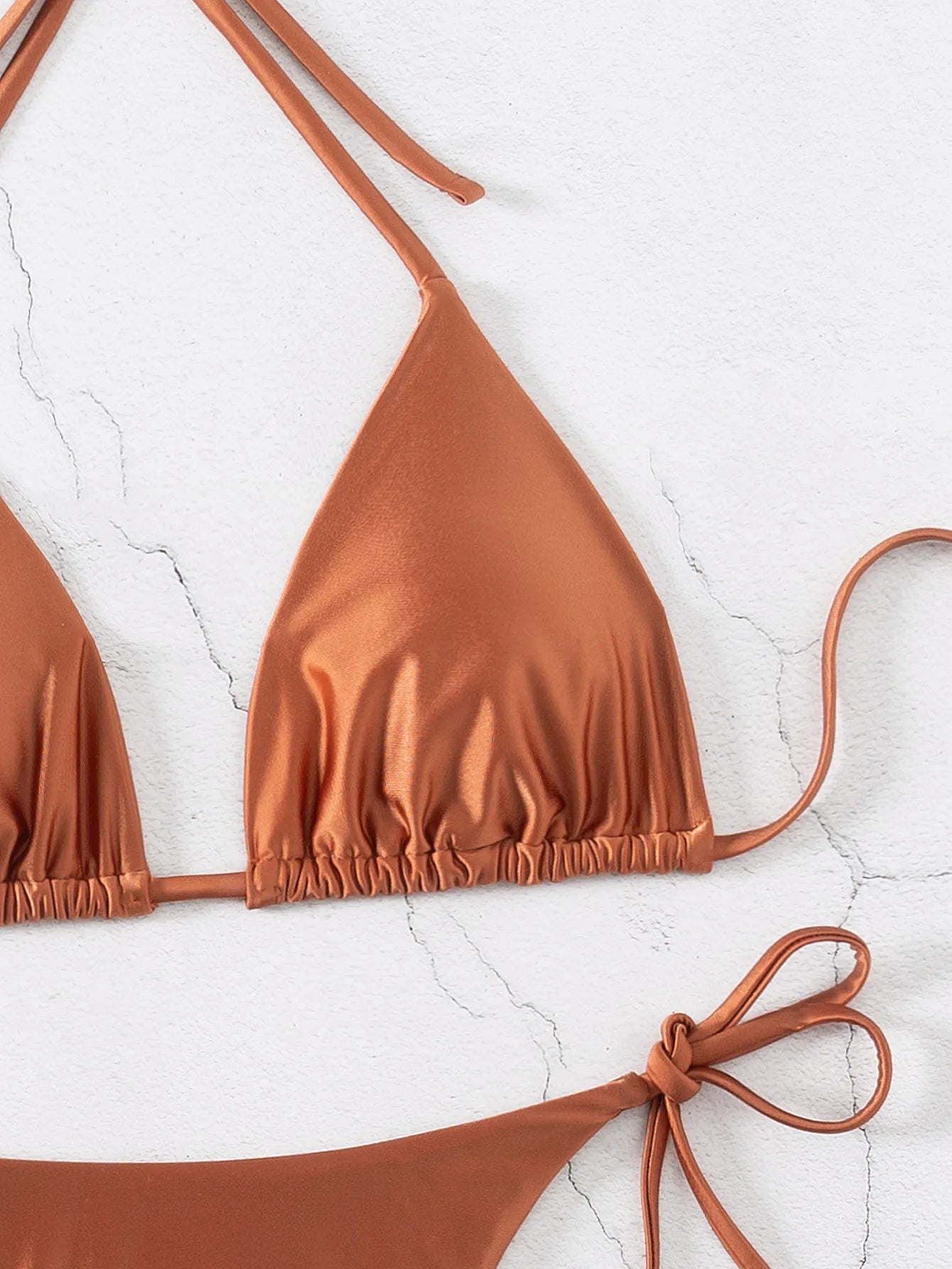Bikini Floral Triángulo Push-Up